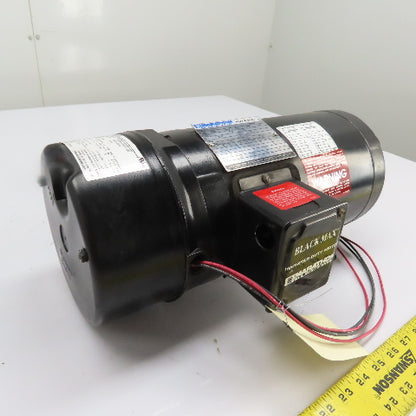 Marathon Electric 0.5HP Black Max Electric Motor 230/460V 3Ph W/ Stearns Brake