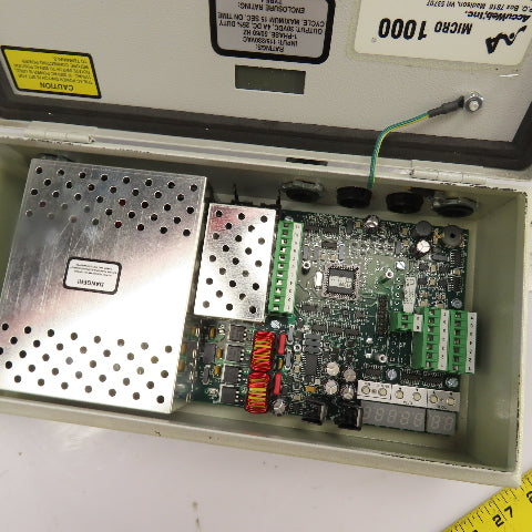 AccuWeb CTL 1000-04 Micro 1000 Web Guide Controller 115VAC Input 30VDC Output