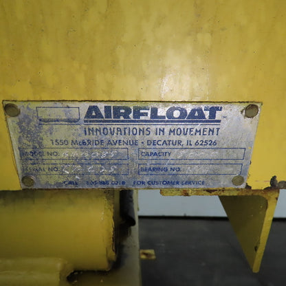Airfloat G1-0085 8000Lbs Capacity Pneumatic Ergonomic Tote Tilt Table 44" x 55"