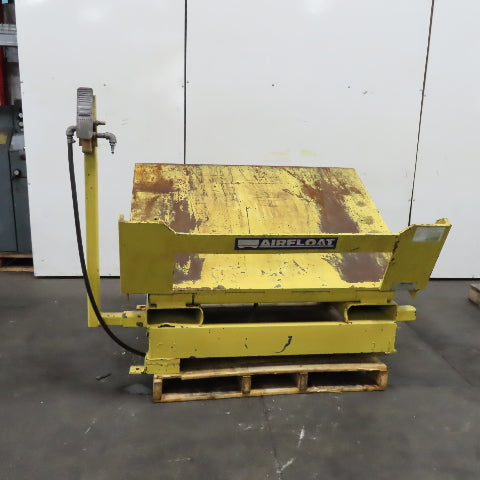 Airfloat G1-0085 8000Lbs Capacity Pneumatic Ergonomic Tote Tilt Table 44" x 55"