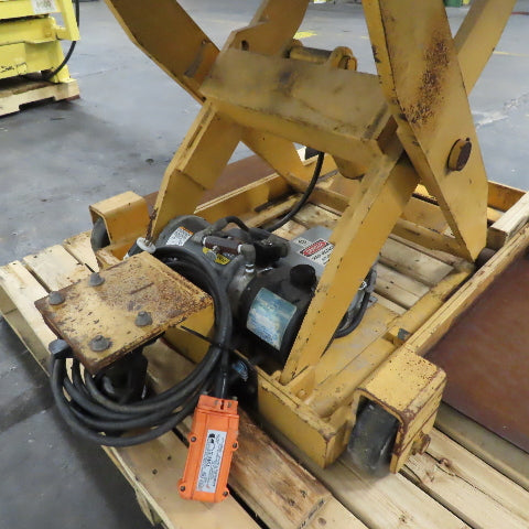 Econo-Lift SL24-30-TTP 48" x 48" Rotating Scissor Lift Table 1.5 Ton 115V 1Ph