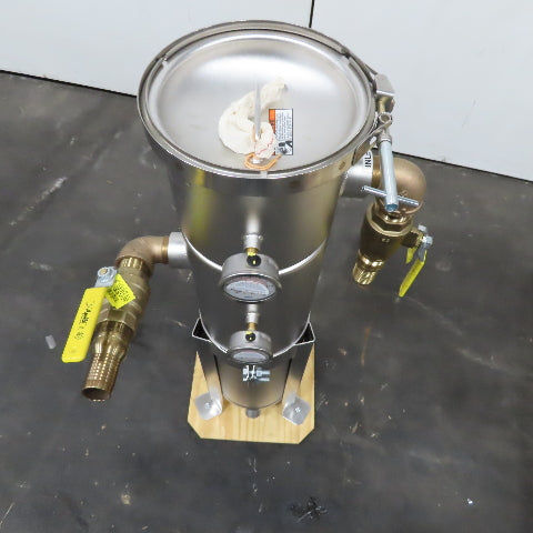 Rosedale MCLC08-30-1 1/2P-*-125-SVNPB Stainless Steel Basket Strainer Filter