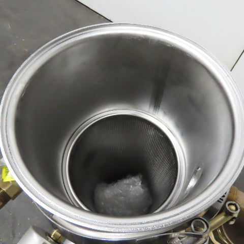 Rosedale MCLC08-30-1 1/2P-*-125-SVNPB Stainless Steel Basket Strainer Filter