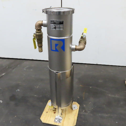 Rosedale MCLC08-30-1 1/2P-*-125-SVNPB Stainless Steel Basket Strainer Filter
