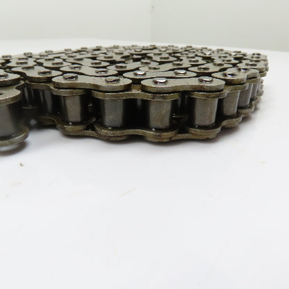 U.S. Tsubaki RS60 RIV Roller Chain #60 Single Strand 5' Length