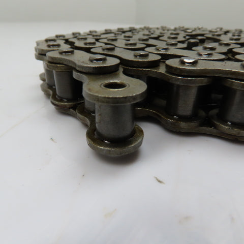 U.S. Tsubaki RS60 RIV Roller Chain #60 Single Strand 5' Length
