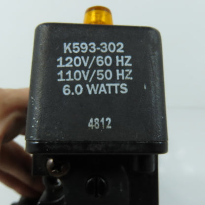 Parker L7652441153B Manifold Solenoid Valve 150 PSIG Max 120V 60Hz 110V 50Hz