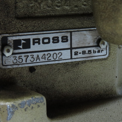 Ross 3573A4202 Double Safety Valve for Clutch/Brake Control 2-8.5 Bar 110-120V