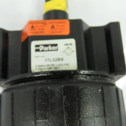 Parker 17L32BE Pneumatic Air Line Lubricator 150 PSI 1/2" NPT