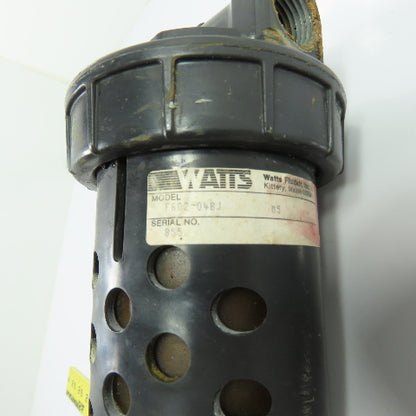 Watts F602-04BJ Pneumatic Air Line Filter 1/2" NPT
