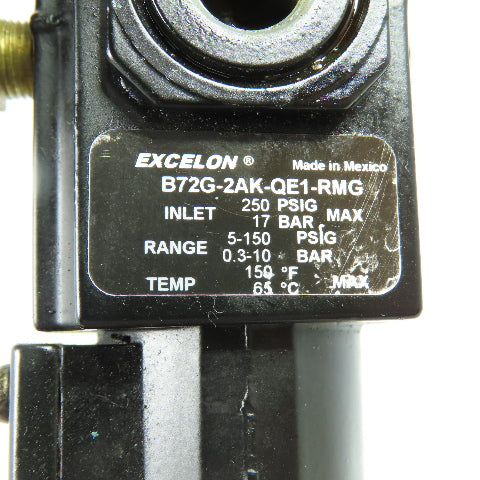 Norgren B72G-2AK-QE1-RMG Pneumatic Filter Regulator 250 PSIG Max 1/4" NPT