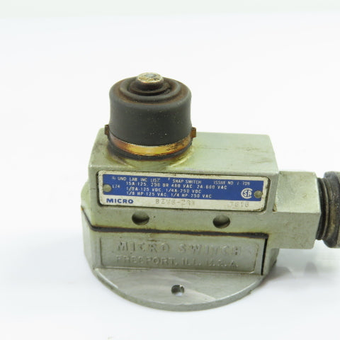 Micro Switch BZV6-2RN Micro Limit Switch 250/480VAC 125/250VDC
