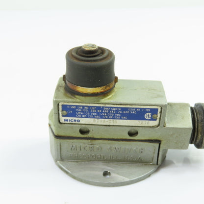 Micro Switch BZV6-2RN Micro Limit Switch 250/480VAC 125/250VDC
