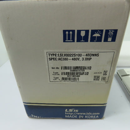 LS LSLV0022S100-4EONNS S100 3HP AC Variable Speed Drive Inverter 380-480V 3Ph
