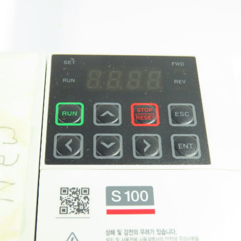 LS LSLV0022S100-4EONNS S100 3HP AC Variable Speed Drive Inverter 380-480V 3Ph