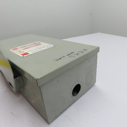 Eaton DH361FGK 30A Fusible Safety Disconnect Switch 600V 3-Pole