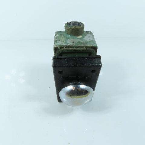 Rees 347S Heavy Duty Mushroom Head Palm Button Switch 600VAC 250VDC