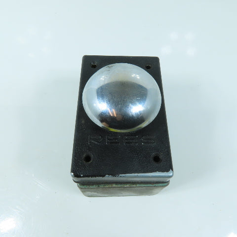 Rees 347S Heavy Duty Mushroom Head Palm Button Switch 600VAC 250VDC