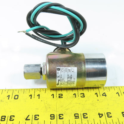 Versa Valve ESM-2302-06-H-PC-3-A120 Solenoid Drain Valve 120V 1/4" NPT