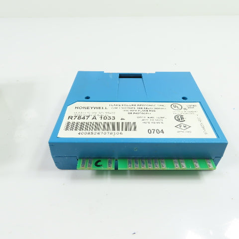 Honeywell R7847A1033 Rectification Flame Amplifier 2-3 Sec Response Time
