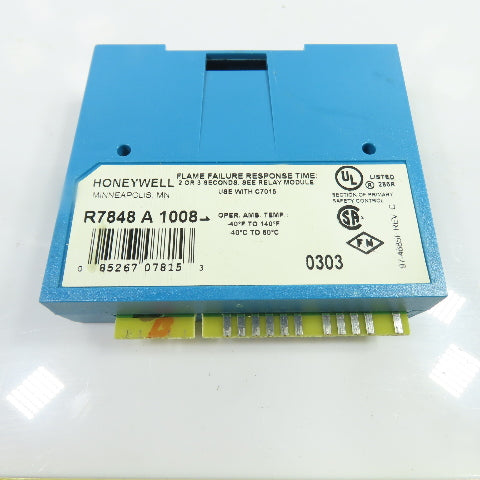 Honeywell R7848A1008 Infrared Flame Amplifier Module 2 - 3 Sec