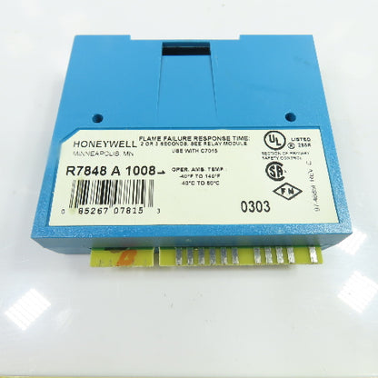 Honeywell R7848A1008 Infrared Flame Amplifier Module 2 - 3 Sec