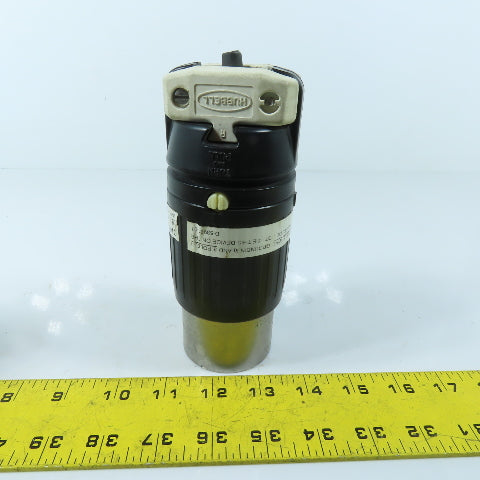 Hubbell HBL7765C Heavy Duty 3P 4W Twist Lock Male Plug Connector 50A