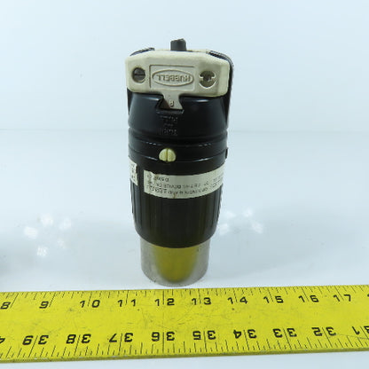 Hubbell HBL7765C Heavy Duty 3P 4W Twist Lock Male Plug Connector 50A