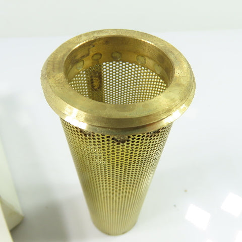 RM05754A Replacement 6" Brass Strainer Basket Filter Element NEW