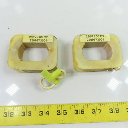 2209373001 Replacement Solenoid Coils 230V 60Hz Lot of 2