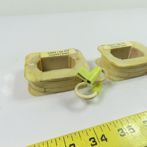 2209373001 Replacement Solenoid Coils 230V 60Hz Lot of 2