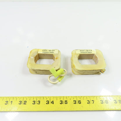 2209373001 Replacement Solenoid Coils 230V 60Hz Lot of 2