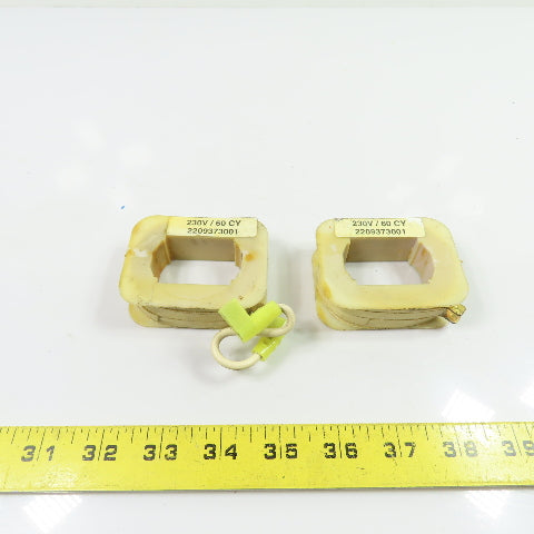 2209373001 Replacement Solenoid Coils 230V 60Hz Lot of 2