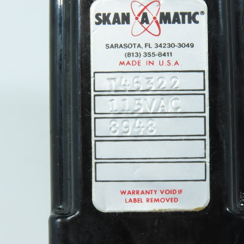 Skan-A-Matic T46322 Control Module 115VAC 11-Pin Plug-In Base