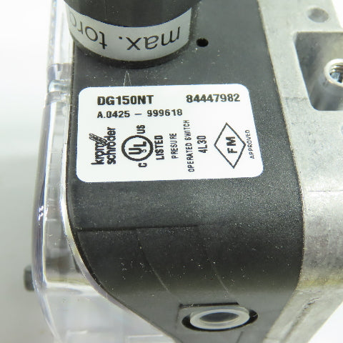 Kromschroder 84447982 DG150NT Gas Pressure Switch 12-60 in wc 240VAC NEW