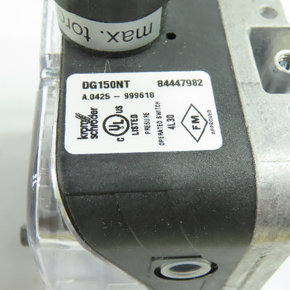 Kromschroder 84447982 DG150NT Gas Pressure Switch 12-60 in wc 240VAC NEW
