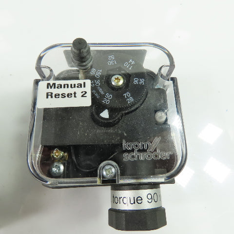 Kromschroder 84447982 DG150NT Gas Pressure Switch 12-60 in wc 240VAC NEW