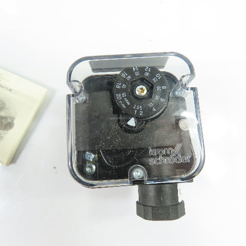 Kromschroder 84447822 DG50T Gas Pressure Switch 1/4" NPT 1-20 in wc 2.5-50mbar