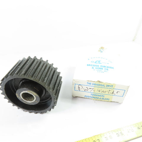 Brewer Machine & Gear P-27-14M-55F Idler Sprocket 1" Bore 14mm Pitch 55mm Belt W