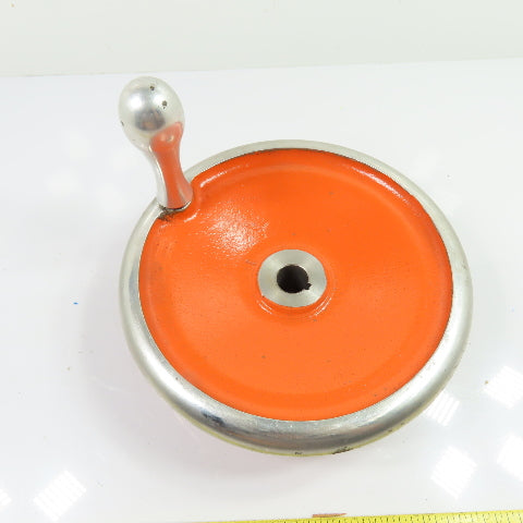 8" OD Solid Machine Handwheel With Revolving Handle 3/4" Bore