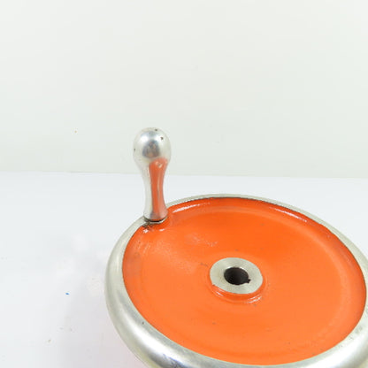 8" OD Solid Machine Handwheel With Revolving Handle 3/4" Bore