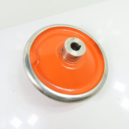 8" OD Solid Machine Handwheel With Revolving Handle 3/4" Bore