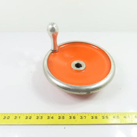 8" OD Solid Machine Handwheel With Revolving Handle 3/4" Bore