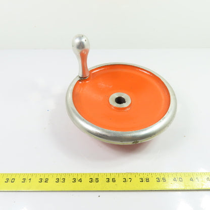 8" OD Solid Machine Handwheel With Revolving Handle 3/4" Bore
