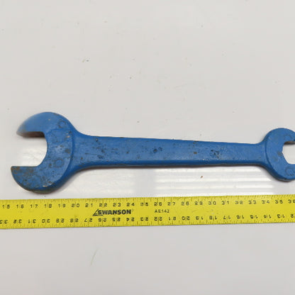 Heavy Duty Double Open End Cast Service Wrench 2-1/2" To 1-13/16"
