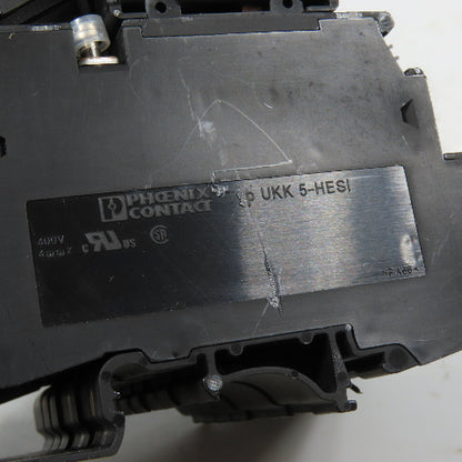 Phoenix Contact UKK 5-HESI Multi-Level Hinged Fuse Terminal Blocks Strip Lot/8