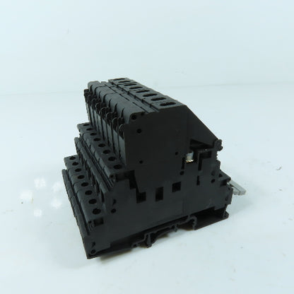 Phoenix Contact UKK 5-HESI Multi-Level Hinged Fuse Terminal Blocks Strip Lot/8