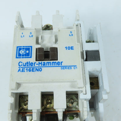 Cutler-Hammer C306DN3 AE16EN0 Motor Starter Contactor C306DN3 Overload Relay