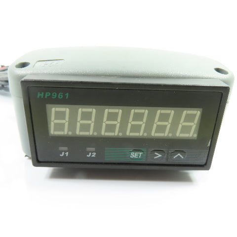 HP961 Intelligent Digital Counter Raster Meter 6-Digit 85-260V AC/DC Panel Mount