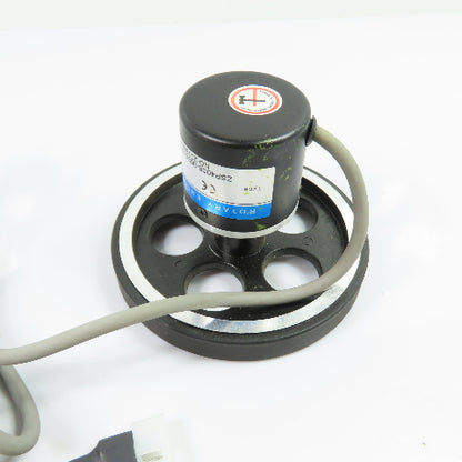 ZSP4006-003G-600B-5-24C Rotary Encoder 5-24V 600 P/R W/3-3/4" OD Measuring Wheel